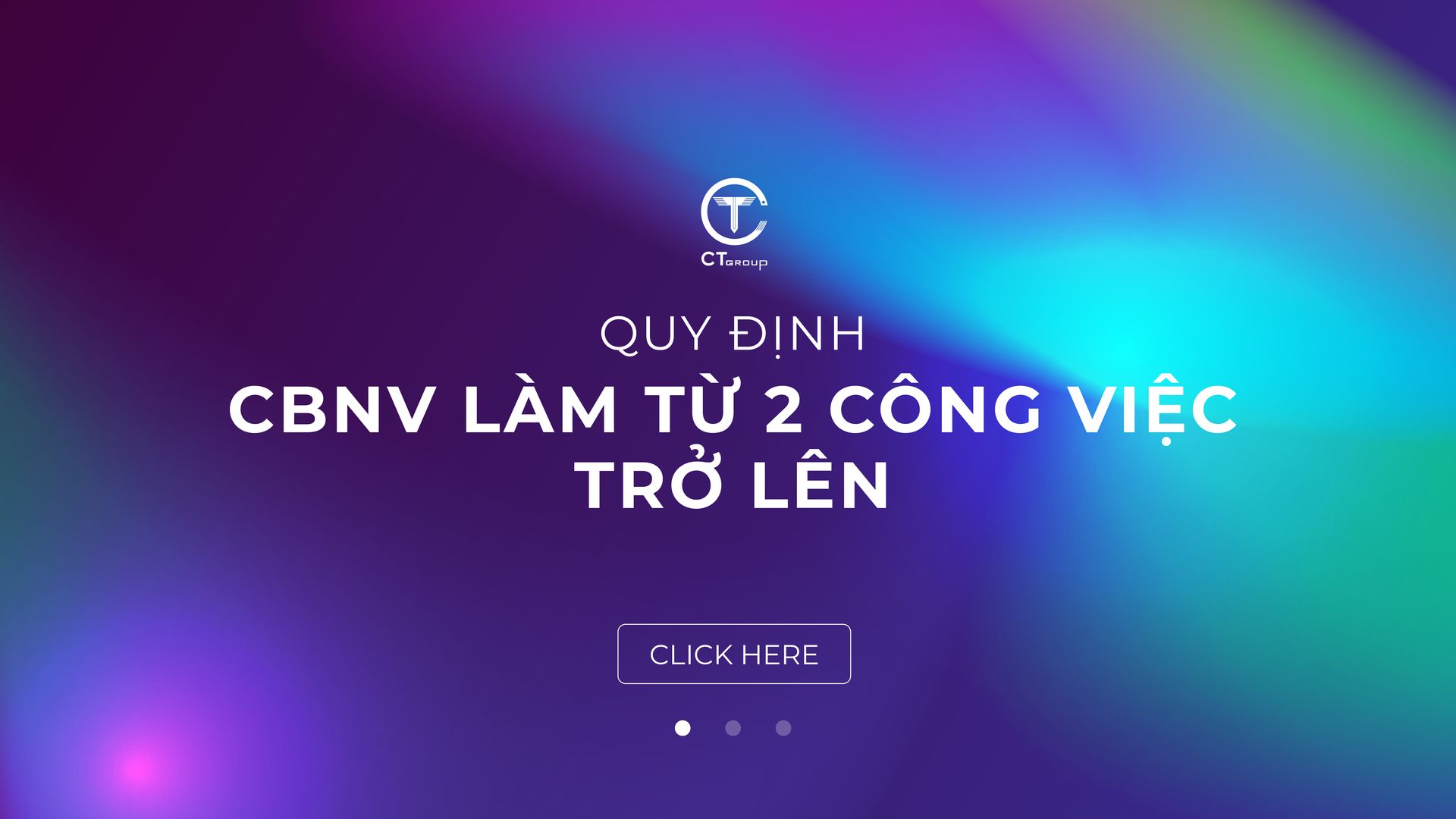 Thông báo CBNV làm 02 công việc trở lên