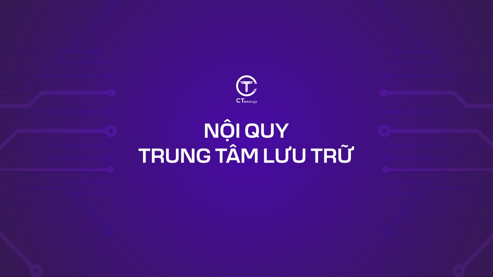 Nội quy trung tâm lưu trữ