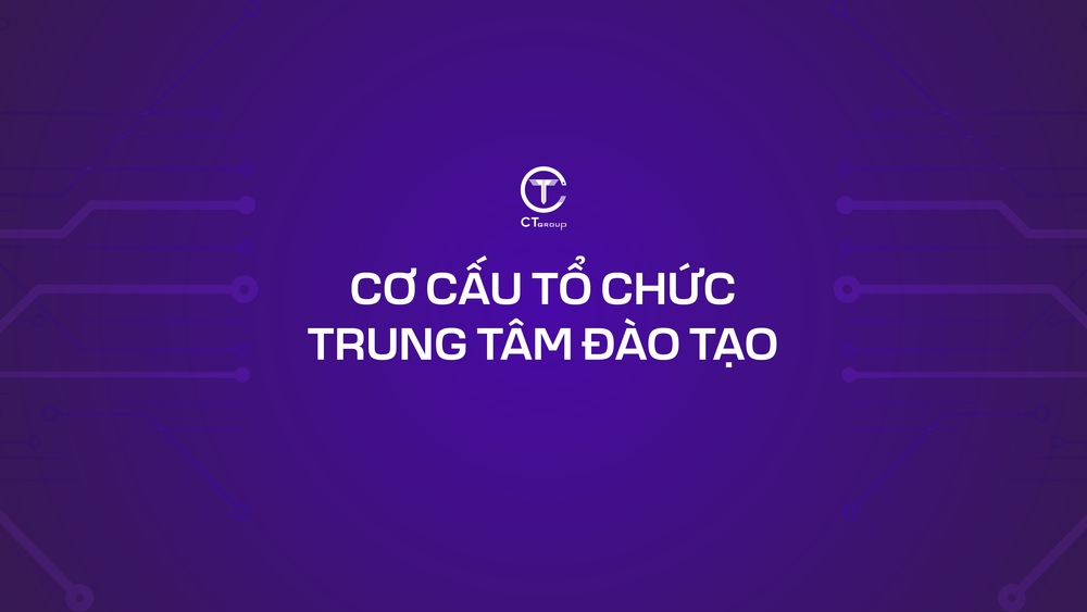  Cơ cấu tổ chức Trung tâm Đào tạo