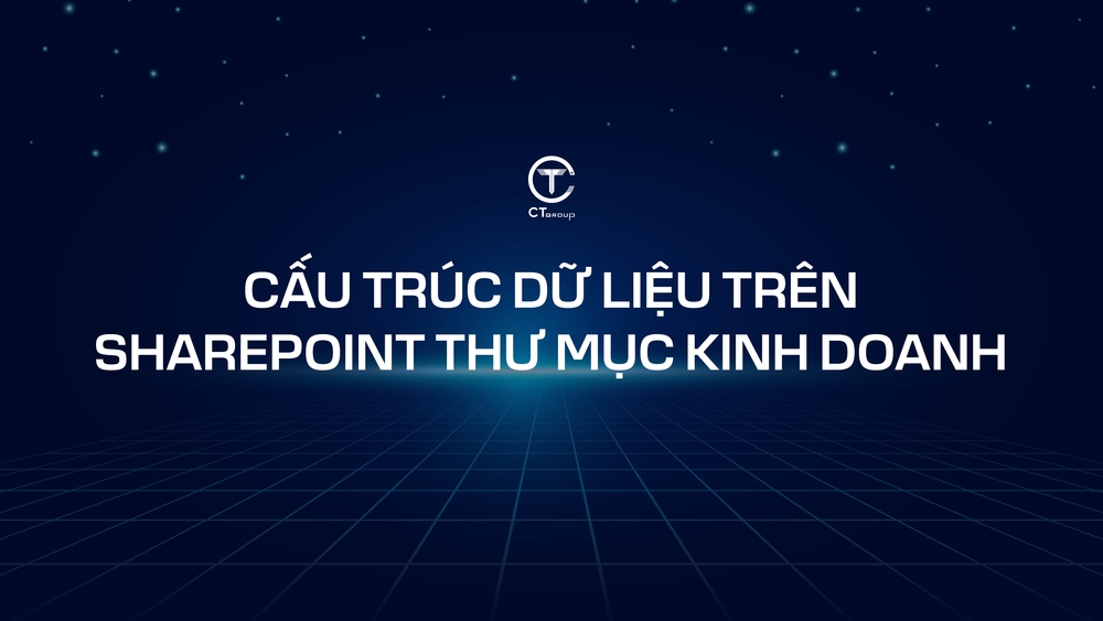 Cấu trúc dữ liệu trên Sharepoint thư mục Kinh doanh