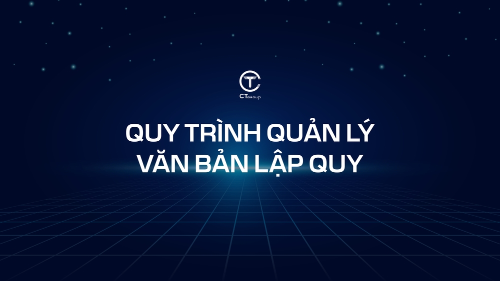  Quy trình quản lý văn bản lập quy