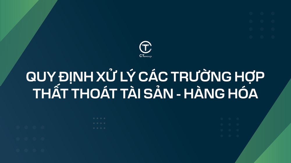 Quy định xử lý các trường hợp thất thoát tài sản-hàng hóa